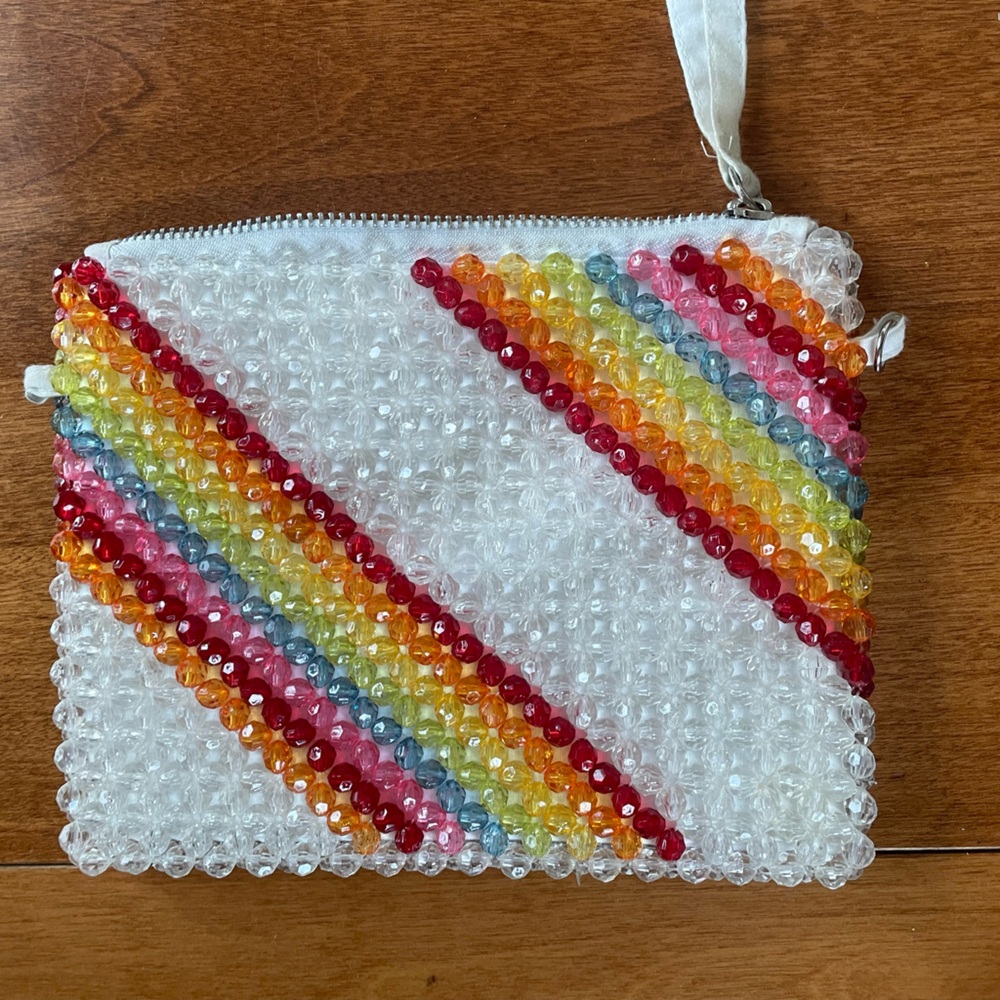 🌹La Regale colorful beaded clutch